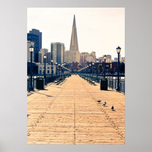 Alle Wege führen zur Pyramide. Poster (Vorne)