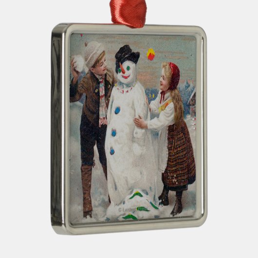 Alle Weihnachtsfreude ist- Ihre Ornament Aus Metall (Rechts)