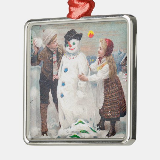 Alle Weihnachtsfreude ist- Ihre Ornament Aus Metall (Links)