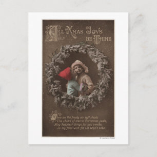 Alle Weihnachtsfreuden sind- ThineLittle Feiertagspostkarte