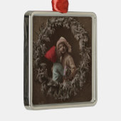 Alle Weihnachtsfreuden sind- ThineLittle Silbernes Ornament (Rechts)