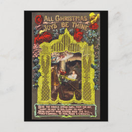 Alle Weihnachtsfreunde Feiertagspostkarte