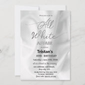 Alle Weißen Affen oder Party Einladung (Vorderseite)