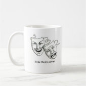 alle Welten eine Bühne Kaffeetasse (Links)