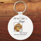 Alle Welten eine Bühne Schlüsselanhänger (Vorderseite)