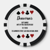 Alle Wetten Off: Brocation Bachelor Party Pokerchips (Vorderseite)