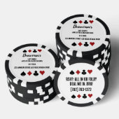 Alle Wetten Off: Brocation Bachelor Party Pokerchips (Stapel)