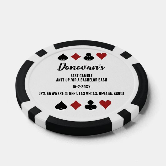 Alle Wetten Off: Brocation Bachelor Party Pokerchips (Einzeln)