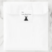Alle wichtigen LBD Quadratischer Aufkleber (Tasche)