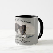 Alle wir haben diesen einen Freund Tasse (VorderseiteRechts)