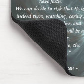 ALLE WIR KÖNNEN ENGEL SEIN MOUSEPAD (Ecke)