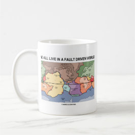 Alle wir leben in einer Störung gefahrenen Welt Kaffeetasse