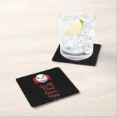 Alle wir schwimmen unten hier rechteckiger pappuntersetzer (Vor Ort)