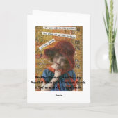 Alle wir sind in der Gosse Karte (Rückseite)