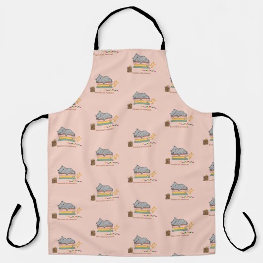 Alle wöchentlichen Katzen gebucht Schürze (Vorderseite)