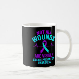 Alle Wunden sind sichtbar glückliche Selbstmordbew Kaffeetasse