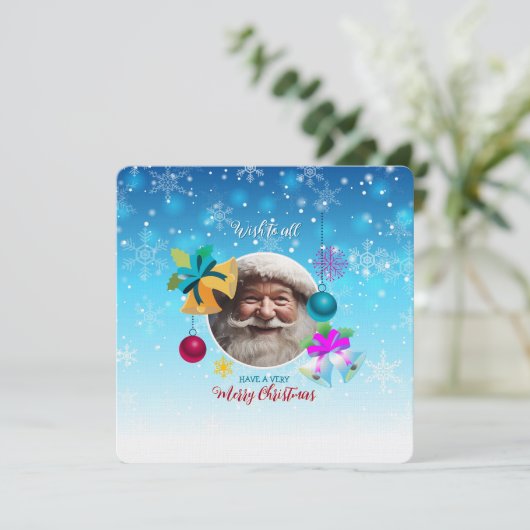 Alle wünschen einladung (Stehend Vorderseite)