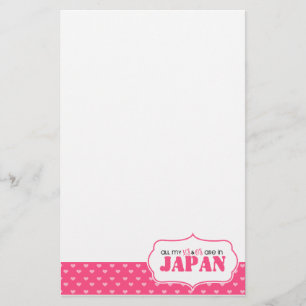 Alle X und O sind in Japan Briefpapier