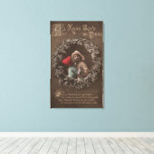 Alle XMAS Joys sind deine kleinen Kinder, die sich Leinwanddruck (Insitu (Holzboden))