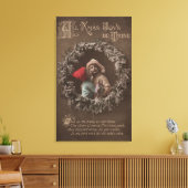 Alle XMAS Joys sind deine kleinen Kinder, die sich Leinwanddruck (Insitu (Wohnzimmer))