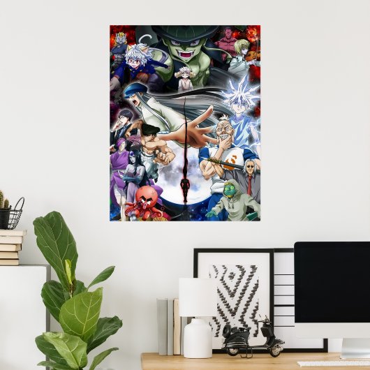 Alle Zeichen Anime Poster (Heimbüro)