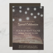 Alle Ziele | Sonnenuntergang Einladung (Vorne/Hinten)