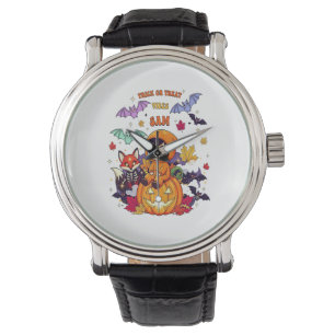 Alle zum Halloween-Lehrer-Geist gebucht Armbanduhr
