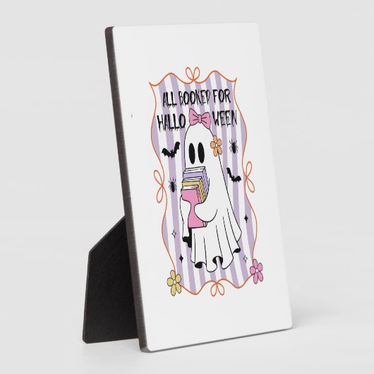 Alle zum Halloween-Lehrer-Geist gebucht Fotoplatte (Seite)