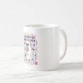 Alle zum Halloween-Lehrer-Geist gebucht Kaffeetasse (VorderseiteRechts)