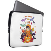 Alle zum Halloween-Lehrer-Geist gebucht Laptopschutzhülle (Vorne Rechts)