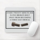 Alle zwanzig Minuten Mousepad (Mit Mouse)