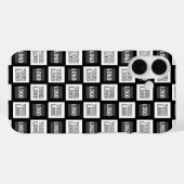 Alle zwei Logos oder Bilder, die sich wiederholen Case-Mate iPhone Hülle (Rückseite (Horizontal))