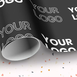 Alle zwei Logos oder Bilder, die sich wiederholen Geschenkpapier