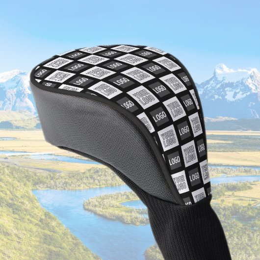 Alle zwei Logos oder Bilder, die sich wiederholen Golf Headcover