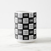 Alle zwei Logos oder Bilder, die sich wiederholen Kaffeetasse (Mittel)