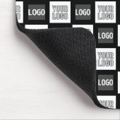 Alle zwei Logos oder Bilder, die sich wiederholen Mousepad (Ecke)