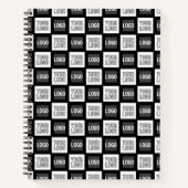 Alle zwei Logos oder Bilder, die sich wiederholen Notizblock (Vorderseite)