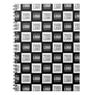 Alle zwei Logos oder Bilder, die sich wiederholen Notizblock