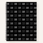 Alle zwei Logos oder Bilder, die sich wiederholen Notizblock (Vorderseite)