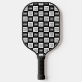 Alle zwei Logos oder Bilder, die sich wiederholen Pickleball Schläger (Vorderseite)
