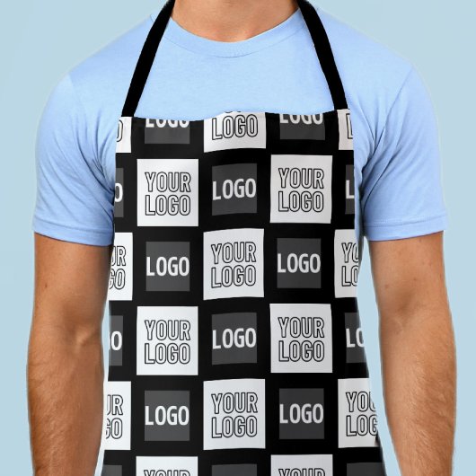 Alle zwei Logos oder Bilder, die sich wiederholen Schürze