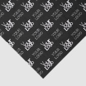 Alle zwei Logos oder Bilder, die sich wiederholen Seidenpapier (Ausschnitt)