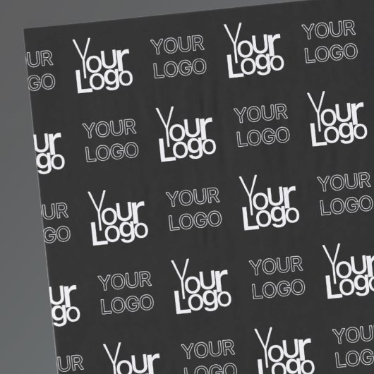 Alle zwei Logos oder Bilder, die sich wiederholen Seidenpapier