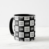 Alle zwei Logos oder Bilder, die sich wiederholen Tasse (Vorderseite Links)