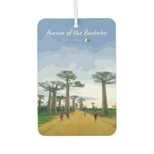 Allee der Baobabs, Madagaskar - Landschaft Autolufterfrischer