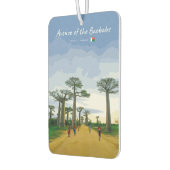 Allee der Baobabs, Madagaskar - Landschaft Autolufterfrischer (Links)