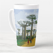 Allee der Baobabs, Madagaskar - Landschaft L Milchtasse (Linke Ecke)