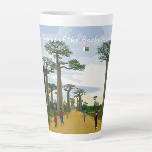 Allee der Baobabs, Madagaskar - Landschaft L Milchtasse (Vorderseite)
