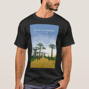 Allee der Baobabs, Madagaskar - Landschaft T-Shirt