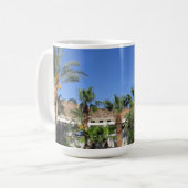 Allee der Dattelpalmen Kaffeetasse (Vorderseite Links)